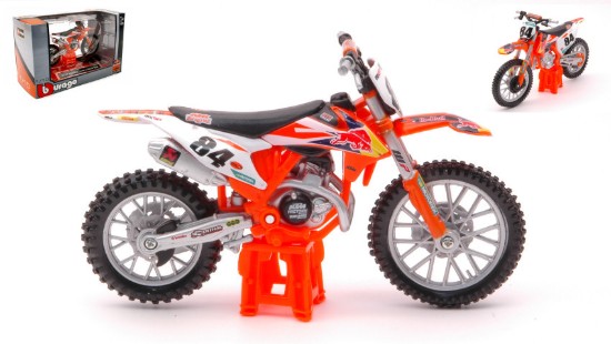 Immagine di KTM SX 450 2018 RED BULL N.84 JEFFREY HERLINGS 1:18