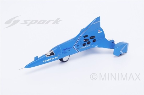 Immagine di WINGFOOT EXPRESS II BONNEVILLE LSR 406 mph (FAILED) 1965 B.TATROE 1:43