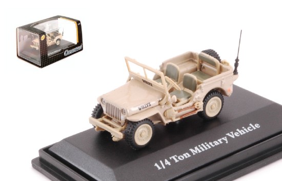 Immagine di JEEP 1/4 TON MILITARY VEHICLE SABBIA 1:72