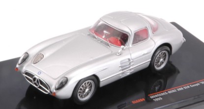 Immagine di MERCEDES 300 SLR COUPE  (W196S) SILVER 1:43