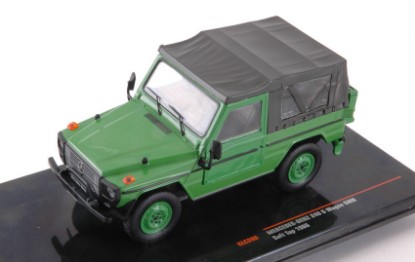 Immagine di MERCEDES 240 G SWB SOFT TOP 1986 OLIVE GREEN 1:43