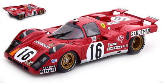 Immagine di FERRARI 512 S N.16 4th LM 1971 C.CRAFT-D.WEIR 1:18