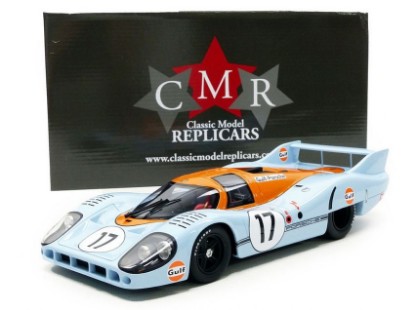 Immagine di PORSCHE 917 LONG TAIL "GULF" N.17 DNF LM 1971 J.SIFFERT-D.BELL 1:18