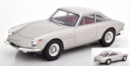 Immagine di FERRARI 330 GTC 1966 SILVER 1:18