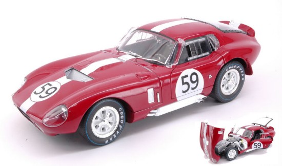 Immagine di SHELBY COBRA DAYTONA COUPE  N.59 DNF LM 1965 P.HARPER-P.SUTCLIFFE 1:18