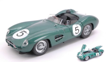 Immagine di ASTON MARTIN DBR1 N.5 WINNER LM 1959 C.SHELBY-R.SALVADORI 1:18