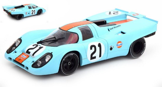 Immagine di PORSCHE 917 K GULF N.21 DNF LM 1970 P.RODRIGUEZ-L.KINNUNEN 1:18