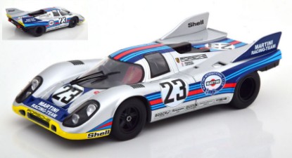 Immagine di PORSCHE 917K MARTINI N.23 1000 KM SPA 1971 MARKO-VAN LENNEP 1:18