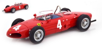 Immagine di FERRARI 156 F1 SHARKNOSE PHIL HILL 1961 N.4 WINNER BELGIUM GP 1:18