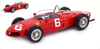 Immagine di FERRARI 156 F1 RICHIE GINTHER 1961 N.6 BELGIUM GP 1:18