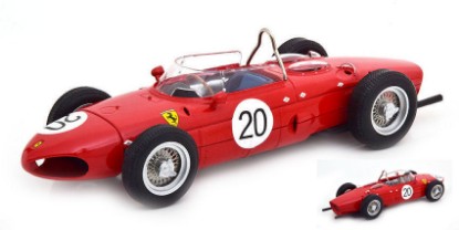 Immagine di FERRARI 156 F1 SHARKNOSE VOLFGANG VON TRIPS 1961 N.20 FRANCE GP 1:18