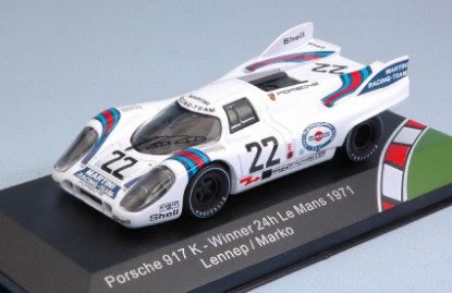 Immagine di PORSCHE 917 K N.22 WINNER LM 1971 H.MARKO-G.VAN LENNEP 1:43