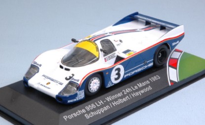 Immagine di PORSCHE 956 N.3 WINNER LM 1983 A.HOLBERT-H.HAIWOOD-V.SCHUPPAN 1:43