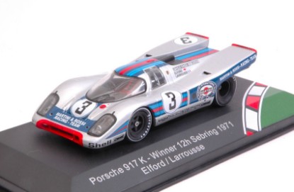 Immagine di PORSCHE 917 K N.3 WINNER 12 H SEBRING 1971 V.ELFORD-G.LARROUSSE 1:43