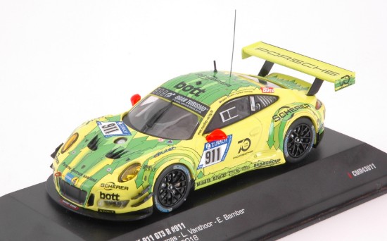 Immagine di PORSCHE 911 GT3 R N.912 24 H NURBURGRING 2018 ESTRE-DUMAS-BAMBER-V.1:43