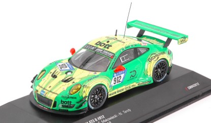 Immagine di PORSCHE 911 GT3 R N.912 24 H NURBURGRING 2018 LIETZ-PILET-TANDY-MAK.1:43