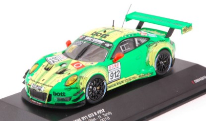 Immagine di PORSCHE 911 GT3 R N.912 NURBURGRING 2018 LIETZ-PILET-TANDY 1:43