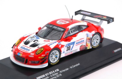 Immagine di PORSCHE 911 GTR N.30 24 H NURBURGRING 2018 ARNOLD-MULLER-HENZLER-C.1:43