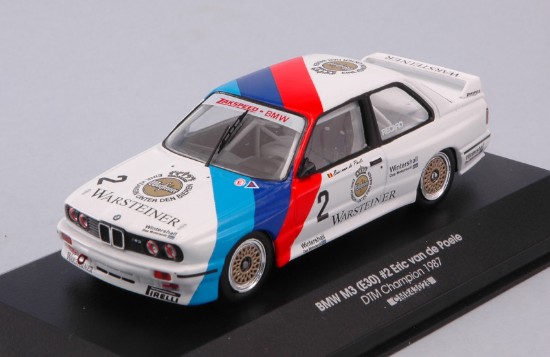 Immagine di BMW M3 (E30) N.2 DTM CHAMPION 1987 ERIC VAN DE POELE 1:43