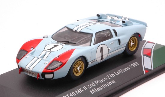 Immagine di FORD GT40 MKII N.1 2nd 24 H LE MANS 1966 MILES-HULME 1:43