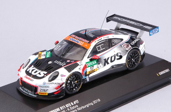 Immagine di PORSCHE 911 GT3 R N.17 ADAC GT NURBURGRING 2018 T.BERNHARD-K.ESTRE 1:43