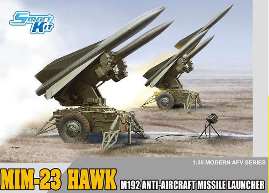 Immagine di MIM-23 HAWK M192 ANTIAIRCRAFT MISSILE LAUNCHER KIT 1:35