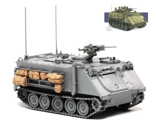 Immagine di IDF M113 APC YOM KIPPUR WAR 1973 KIT 1:35