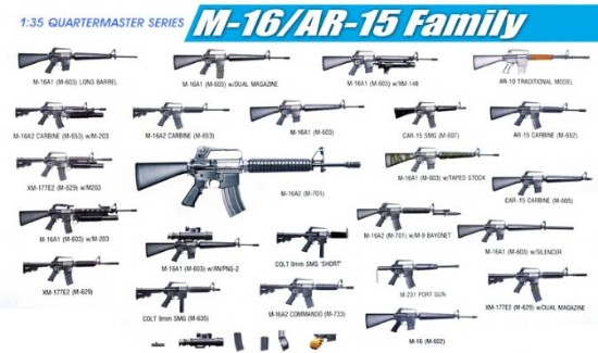 Immagine di M-16 / AR-15 KIT 1:35
