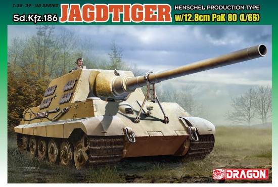 Immagine di JAGDTIGER W/12,8 cm PAK 80 (L/66) KIT 1:35