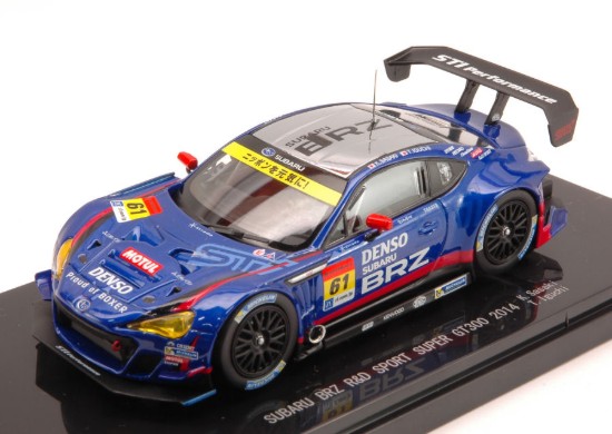 Immagine di SUBARU BRZ N.61 5th SUPER GT300 2014 K.SASAKI-T.IGUCHI 1:43