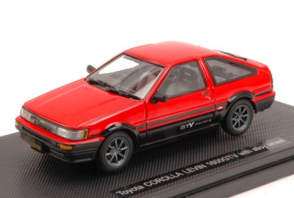 Immagine di TOYOTA COROLLA LEVIN 1600 GTV 1983 RED 1:43