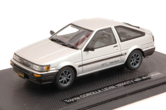 Immagine di TOYOTA COROLLA LEVIN 1600 GTV 1983 SILVER 1:43