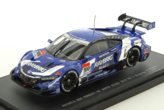 Immagine di HONDA NSX N.100 2nd OKAYAMA SUPER GT500 2015 N.YAMAMOTO-T.IZAWA 1:43