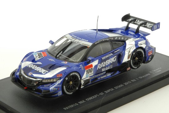 Immagine di HONDA NSX N.100 2nd OKAYAMA SUPER GT500 2015 N.YAMAMOTO-T.IZAWA 1:43