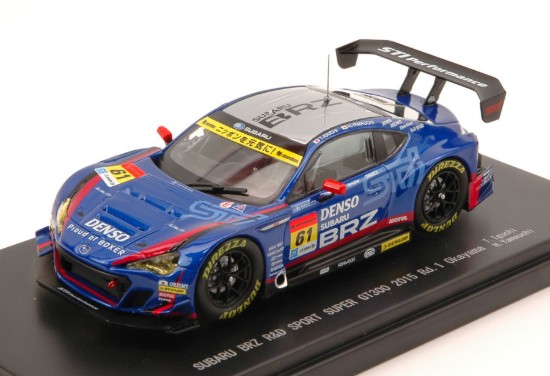 Immagine di SUBARU BRZ N.61 17th SUPER GT300 OKAYAMA 2015 T.IGUCHI-H.YAMAUCHI 1:43