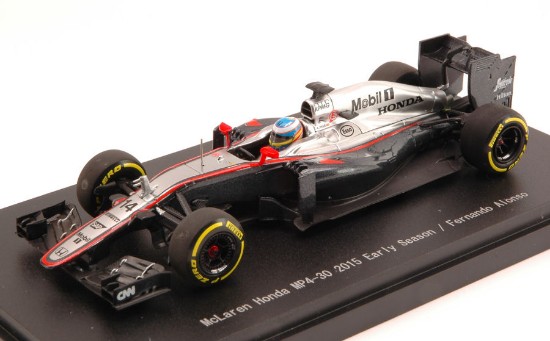Immagine di MC LAREN HONDA MP4-30 F.ALONSO 2015 EARLY SEASON 1:43