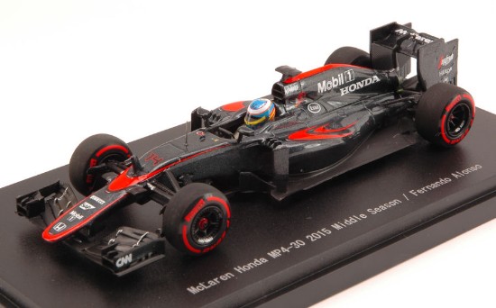 Immagine di MC LAREN HONDA MP4-30 F.ALONSO 2015 N.14 MIDDLE SEASON VERSION 1:43