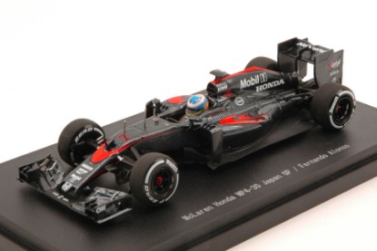 Immagine di MC LAREN HONDA MP4-30 F.ALONSO 2015 N.14 JAPAN GP 1:43