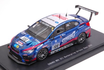 Immagine di SUBARU WRX N.106 WINNER CLASS 24 H NURBURGRING 2016 VAN DAM-LASEE 1:43