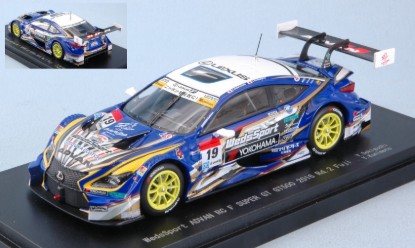 Immagine di LEXUS RC F N.19 8th FUJI SUPER GT500 2016 Y.SEKIGUCHI-Y.KUNIMOTO 1:43