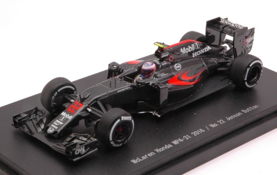 Immagine di MC LAREN HONDA MP4-31 JENSON BUTTON 2016 N.22 1:43