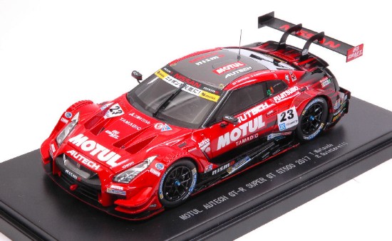 Immagine di NISSAN GT-R N.23 WINNER MOTEGI SUPER GT500 2017 MATSUDA-QUINTARELLI 1:43