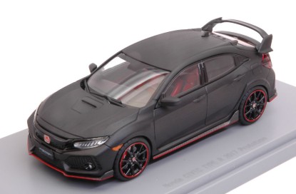 Immagine di HONDA CIVIC TYPE R 2017 PROTOTYPE MATT BLACK 1:43