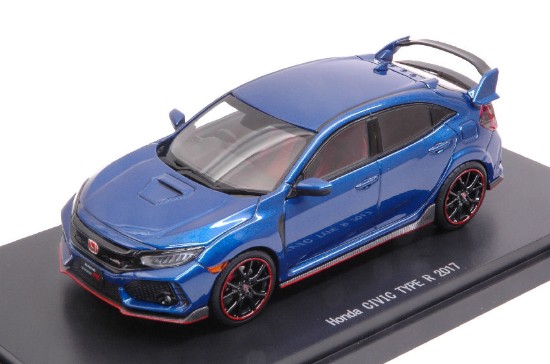 Immagine di HONDA CIVIC TYPE R 2017 METALLIC BLUE 1:43