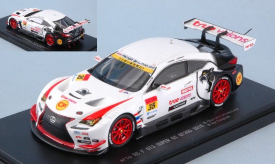 Immagine di LEXUS RC F GT3 N.35 SUPER GT300 2018 N.CHAROENSUKHAWATANA-N.HORTONG 1:43