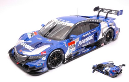 Immagine di HONDA NSX N.100 2nd OKAYAMA SUPER GT500 2015 N.YAMAMOTO-T.IZAWA 1:18