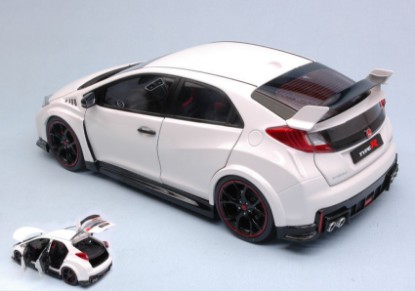 Immagine di HONDA CIVIC TYPE R 2015 WHITE 1:18