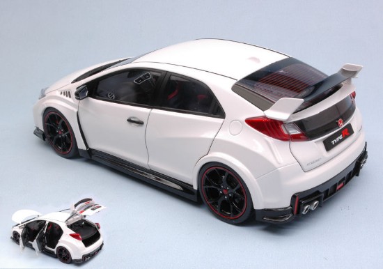 Immagine di HONDA CIVIC TYPE R 2015 WHITE 1:18