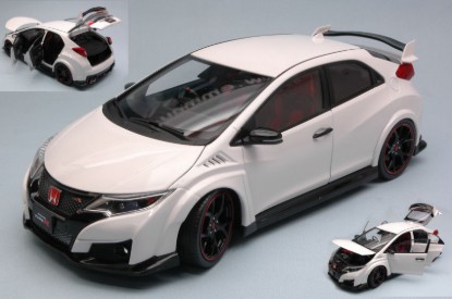 Immagine di HONDA CIVIC TYPE R 2016 CHAMPIONSHIP WHITE 1:18