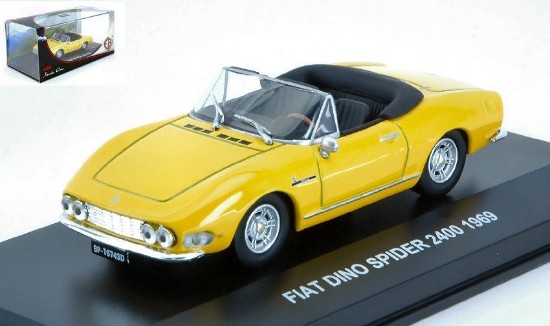 Immagine di FIAT DINO SPIDER 2400 1969 YELLOW 1:43